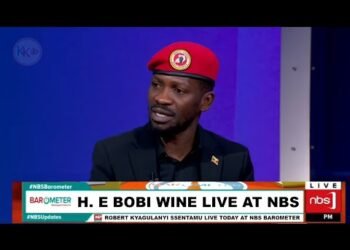 LIVE: BOBI WINE AT NBS TELEVISION | BAROMERER | AKASAMEEME