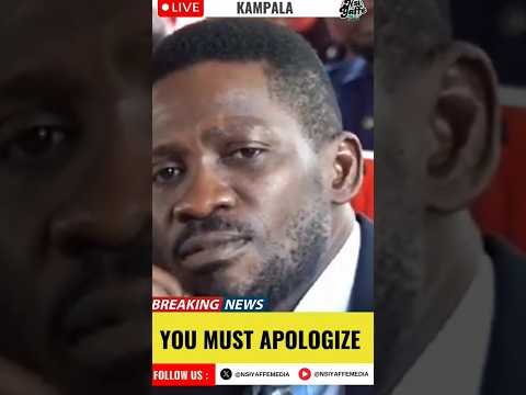 UGANDA NEWS. YOU MUST APOLOGIZE OR QUIT. #ugandanewstoday #shorts #nup