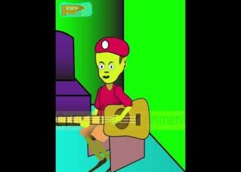 Cartoon guitar #uganda #nup #ugandapolitics #animation #cartoonforkids #music #cartoon #funny