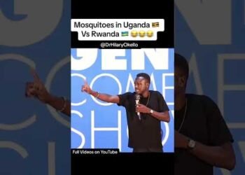 Mosquitoes in Uganda 😂😂 #standupcomedy #comedy