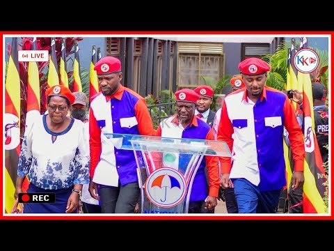 LIVE: H.E BOBI WINE IN GULU LIVE NOW