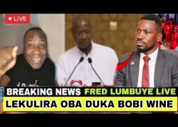 FRED LUMBUYE LIVE: LEKULIRA OBA DUKAA, MUSEVENI GAMUWEDDE OKUSABAKWE TEKUKILIZIDWA Chemical Ali Live