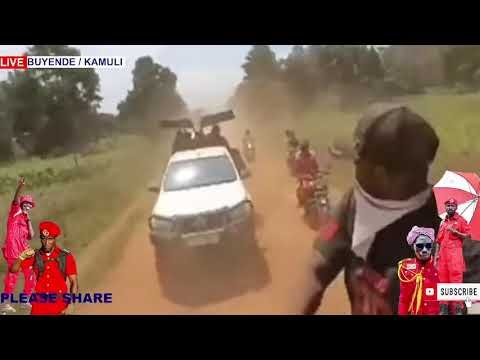 H.E PRESIDENT BOBI WINE CAMPAIGNS IN BUYENDE AND KAMULI WAS BLOCKED