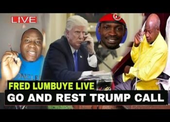 FRED LUMBUYE LIVE: AGAVA MU AMERICA PRESIDENT TRUMP AGOBYE MUSEVENI KUNTEBE, Chemical Ali Live