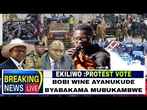 BREAKING NEWS AGATALINDA: BINO SIBYAKUSINIKA MANYO, BOBI WINE AYANUKUDE BYABAKAMA MUBUKAMBWE