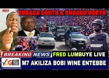 FRED LUMBUYE LIVE: KYADAKI MUSEVENI AKILIZA BOBI WINE ENTEBBE WETWOGERELA, Chemical Ali Live