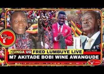 FRED LUMBUYE LIVE: BOBI WINE AKUNAMIZA MUSEVENI TAKYABITEGERA, Chemical Ali Live