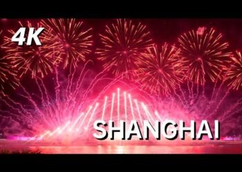 2026 China New Year! Shanghai Fireworks Show! New Year’s Eve in China