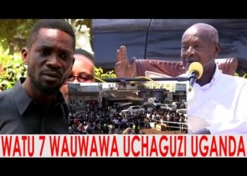 UCHAGUZI WA UGANDA WASABABISHA VIFO POLISI WAZINGIRA NYUMBA YA BOBWINE NA MUSEVEN APETA TU