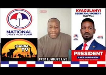 FRED LUMBUYE LIVE: BYE BYE MUSEVENI KAWEDEMU PRESIDENT TRUMP AMUGOBYE WETWOGERELA