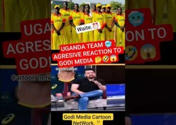 waite for end ⏰😂 Uganda team reation to godi media 😱🤔 Cartoon network 😂🤣 #funny #funnyvideo #ytshort