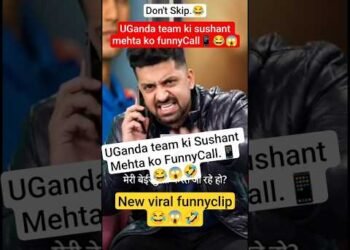 UGAND TEAM KI SUSHANT MEHTA KO FUNNYπ±CALL|π€£π±π|#funny #viralfunnyvideos #funnycall #ytshort #viral