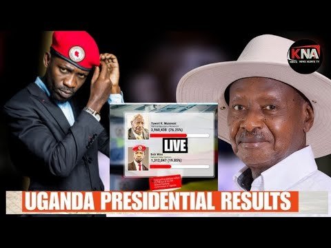 LIVE: UGANDA PRESIDENTIAL RESULTS!! YOWERI MUSEVENI vs BOBI WINE