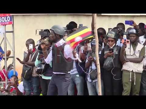 NUP candidate faces off with security forces in Rubaga