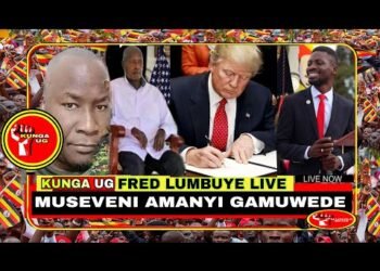 FRED LUMBUYE LIVE: MUSEVENI KAWEDEMU EBINTU BIMUSOBEDE OLUVANYUMA LWEKIWANDIKO