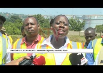 Katumba inspects ongoing works, decries delays