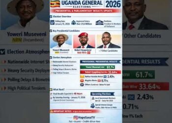 Uganda Election 2026:  Latest Results & Final Count: live stream!”