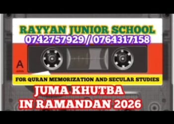 FIRST RAMANDAN JUMA PRAYER. SH. MUHAMMAD LUGOLOOBI