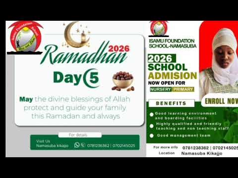 ASIIBA RAMANDAN WANO TEREEZAWO. SH. SALIIM BBOSA