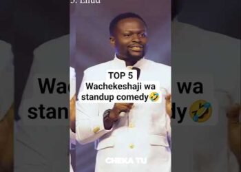 TOP 5 WACHEKESHAJI WA STAND UP COMEDY WANAO CHEKESHA 🤣SANA #tanzania #kenya #uganda #fypage #love