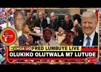 FRED LUMBUYE LIVE: MUSEVENI KAWEDEMU WETWOGERELA EBINTU BITABUSE TAWONA