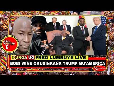 FRED LUMBUYE LIVE: MUSEVENI AKILIZA BOBI WINE AMULEMESEZA ENTEBBE WETWOGERELA EBINTU BYONONESE