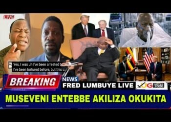 FRED LUMBUYE LIVE: MUSEVENI ENTEBBE AKILIZA OKUKITTA WETWOGERELA EMBERA ETABUSE