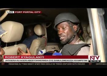 Kyagulanyi alemeseddwa okuwenja akalulu mu bitundu bya Fort Portal City